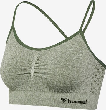 Hummel Bustier Sport bh in Groen