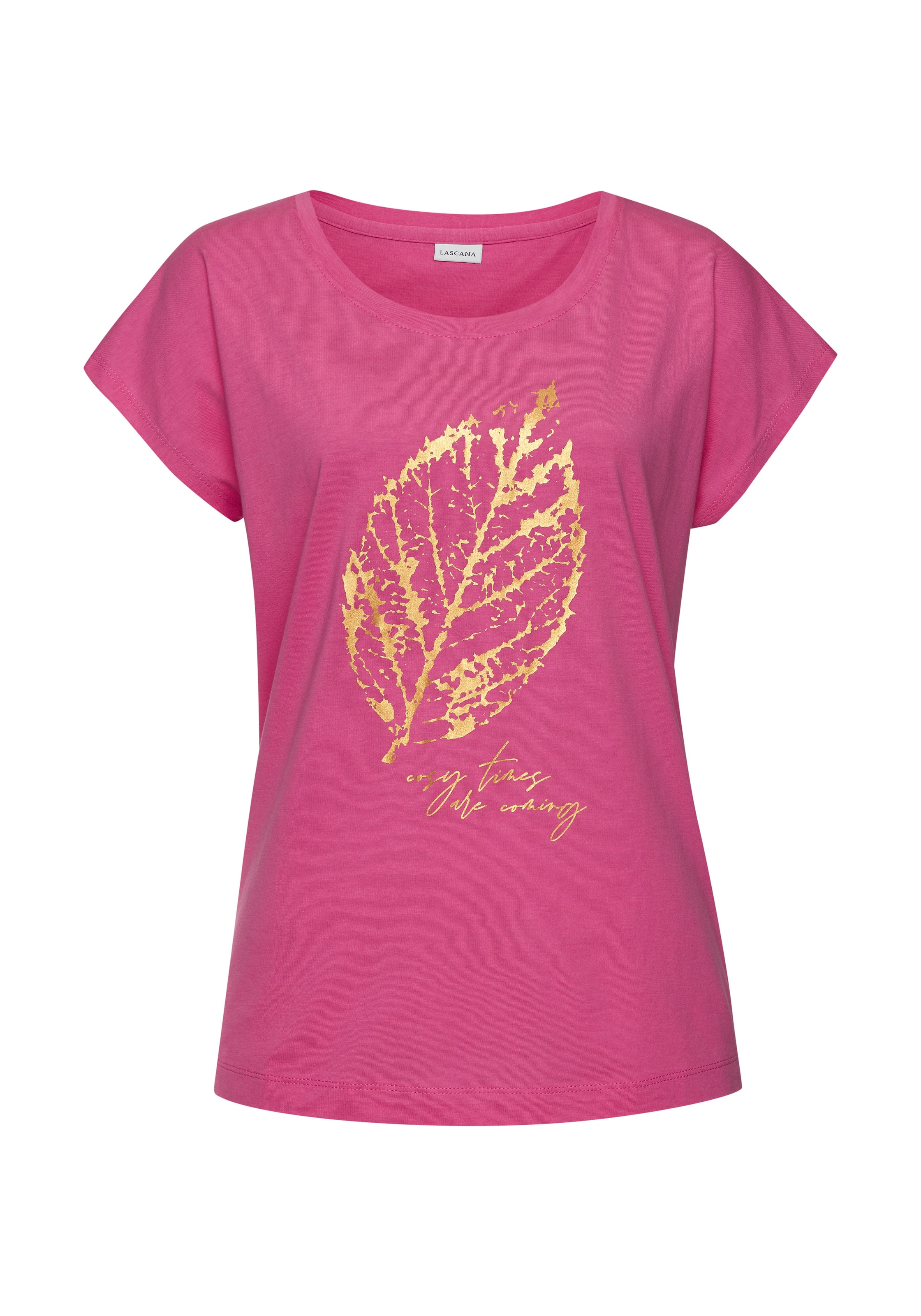 LASCANA Hálóingek - rózsaszín: elől