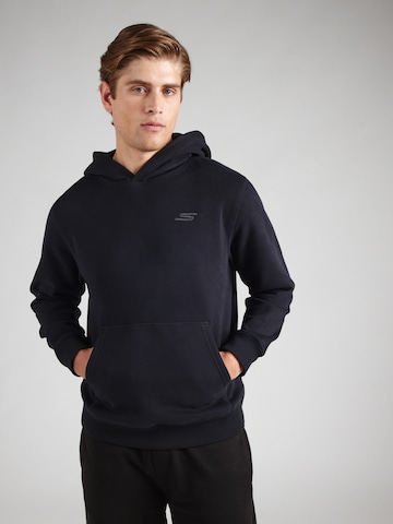 Sweat de sport SKECHERS en bleu : devant