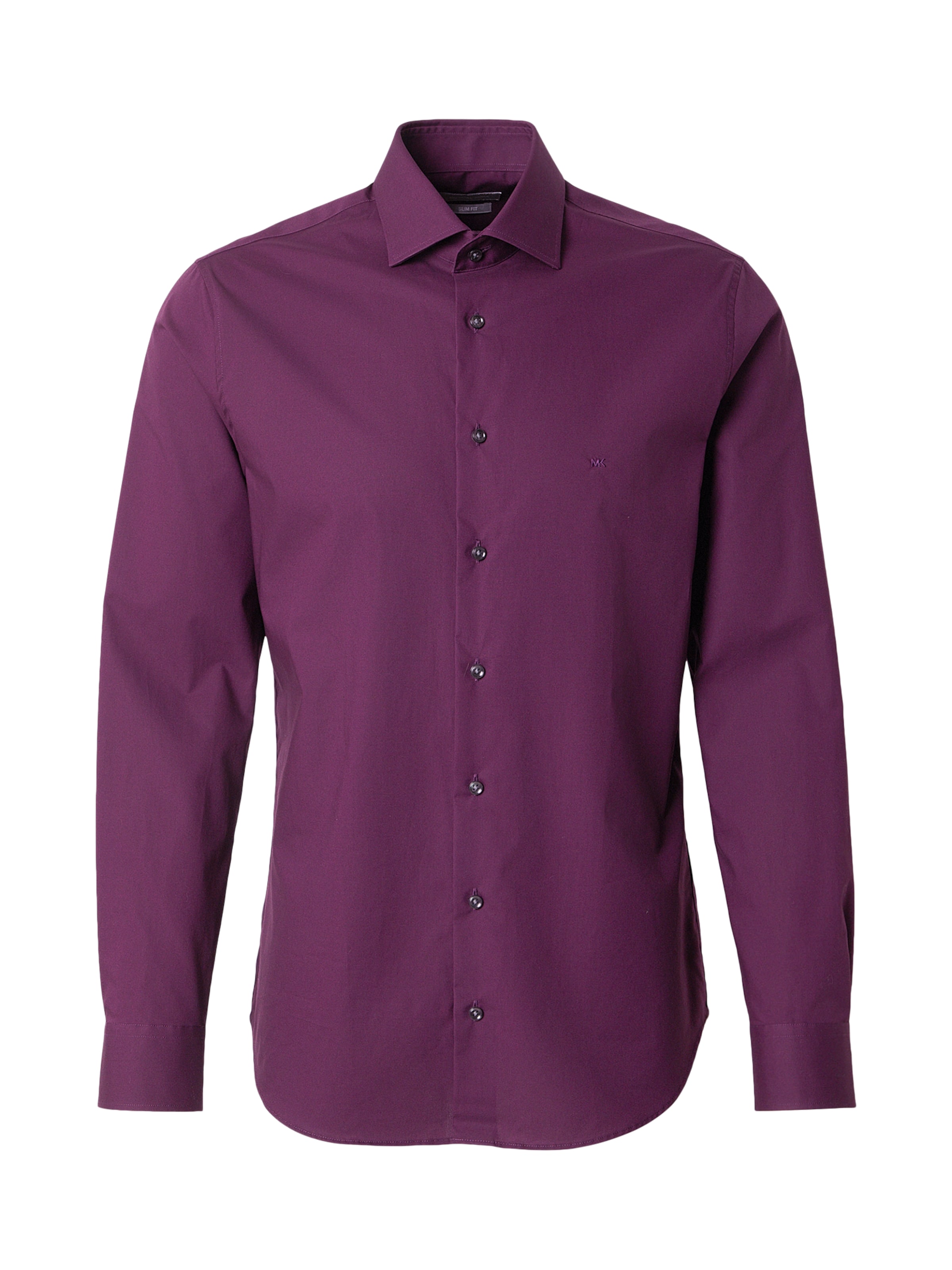 Slim fit Camicia di Michael Kors in lilla: frontale