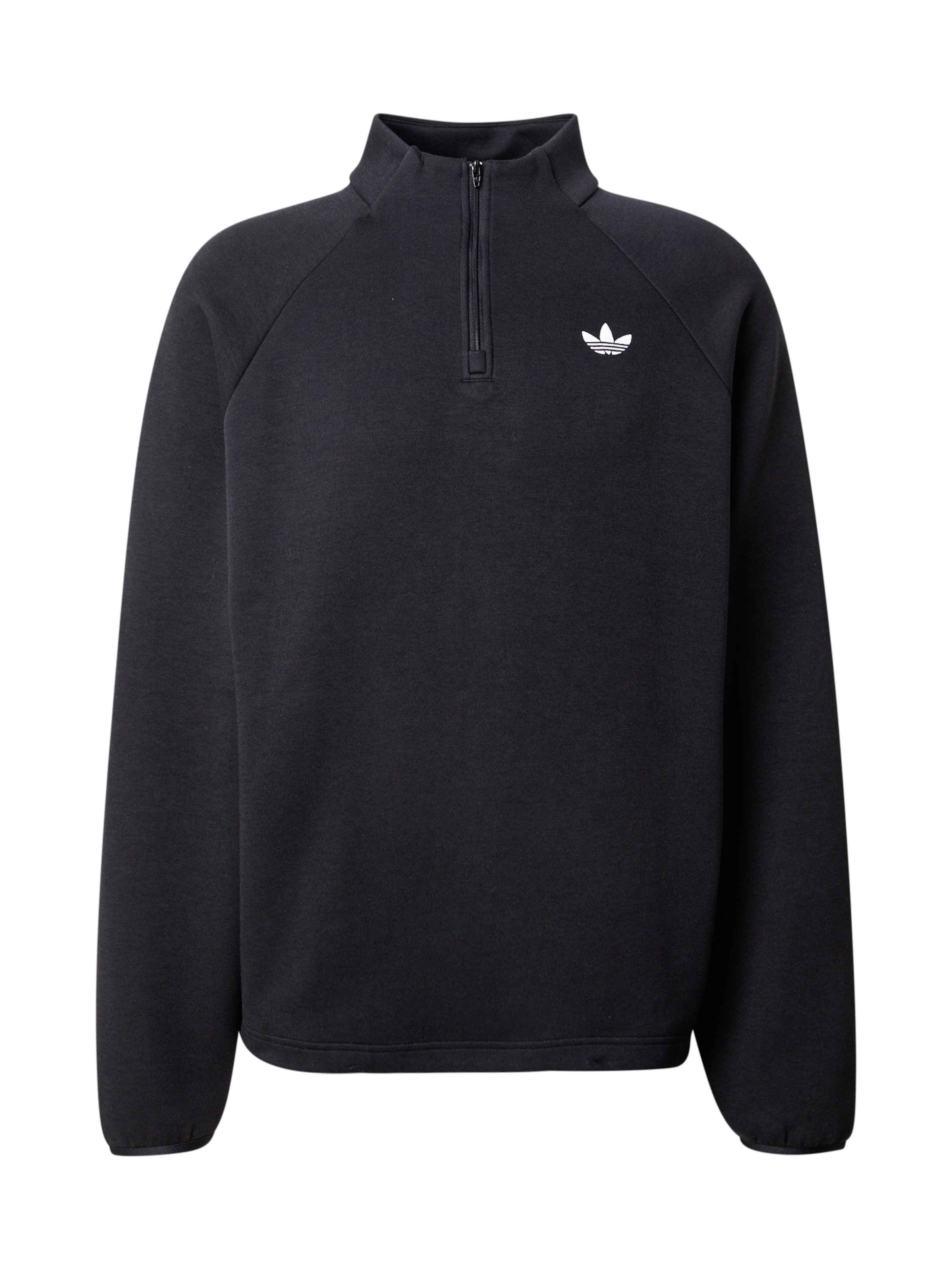 ADIDAS ORIGINALS Μπλούζα φούτερ 'SPACER DRILL' σε μαύρο: μπροστά