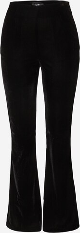 Bootcut Pantalon Wallis en noir : devant