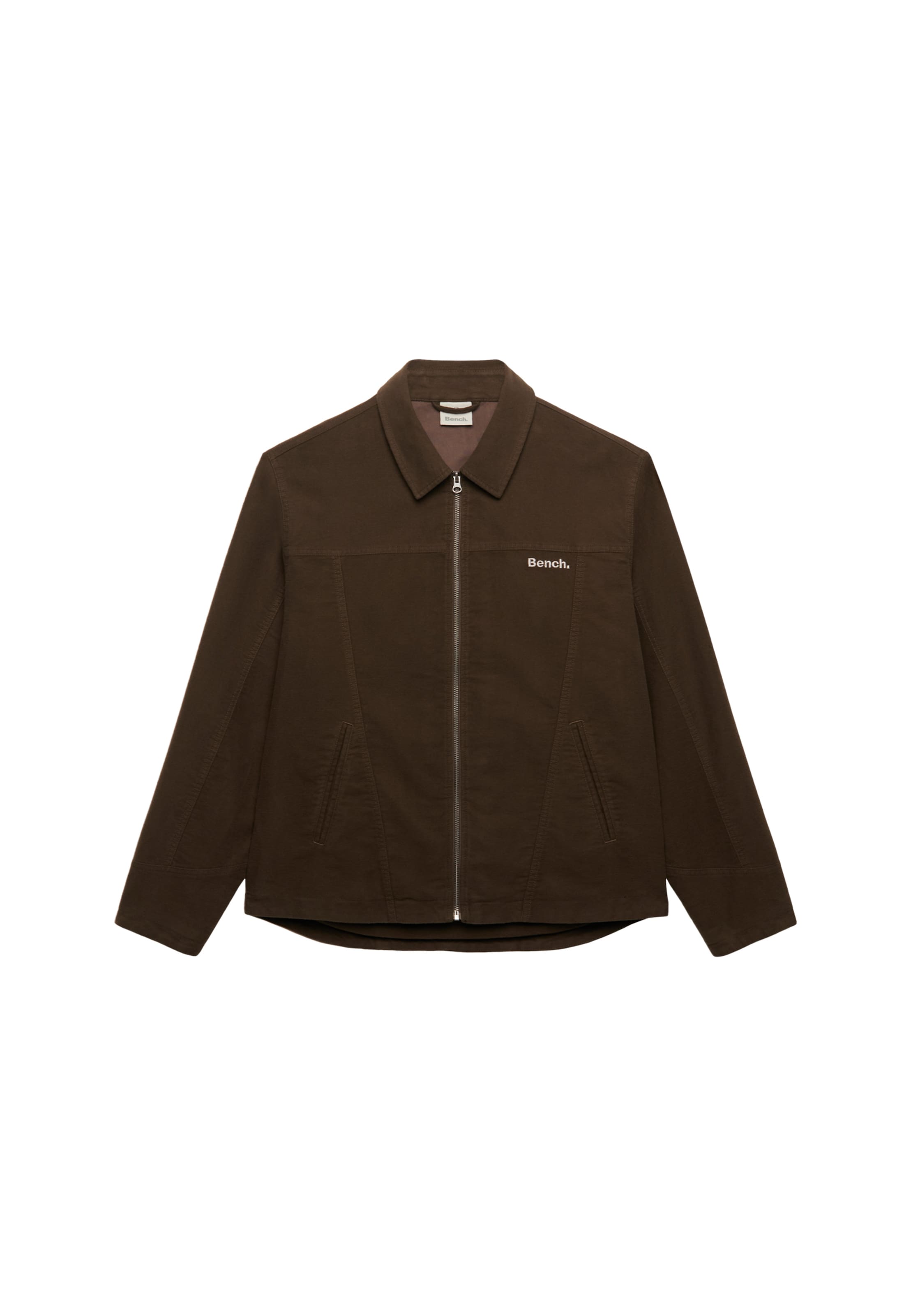 Veste mi-saison 'Bench x Superdry & Co Moleskin' BENCH en marron : devant