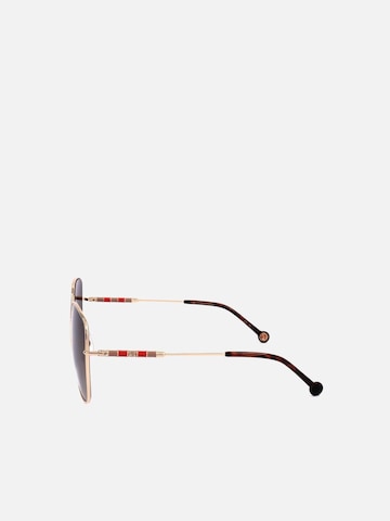 Carolina Herrera Zonnebril 'Carolina Herrera CH 0035/S Gold lilac 59/19/145 Women Sunglasses' in Goud