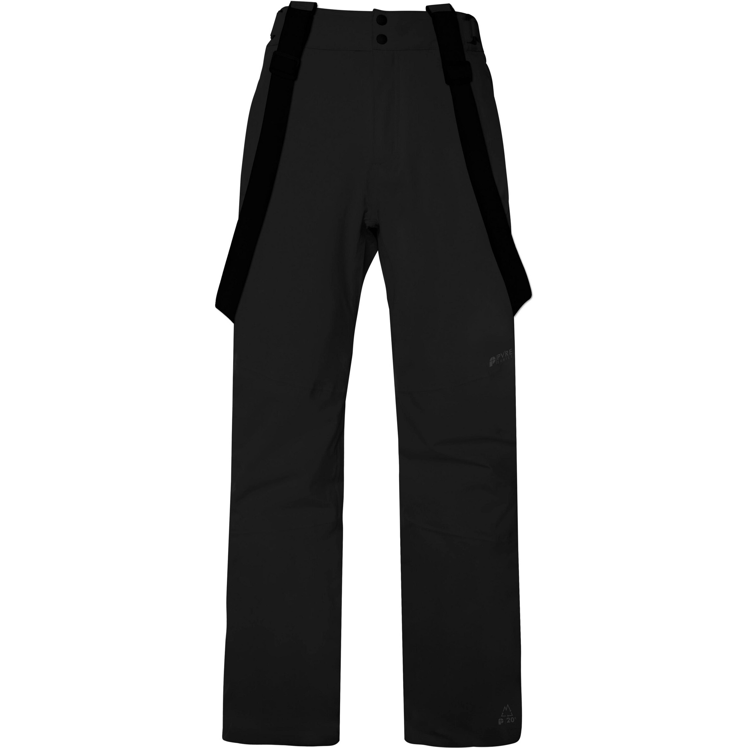 PROTEST Regular Workout Pants 'Mikado' in Black: front