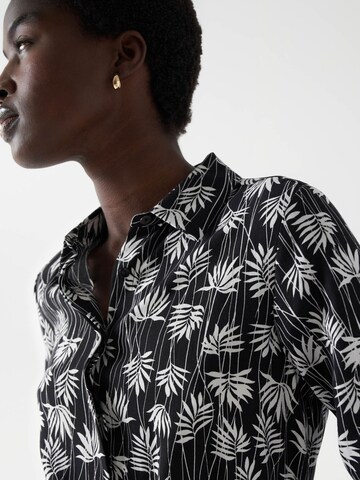 Robe-chemise Salsa Jeans en noir