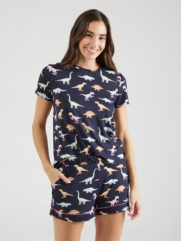 Shorty Chelsea Peers en bleu : devant
