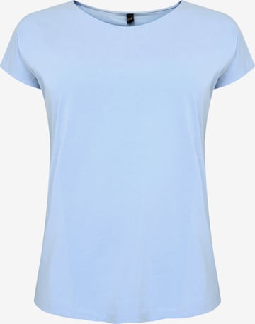 T-shirt Yoek en bleu : devant