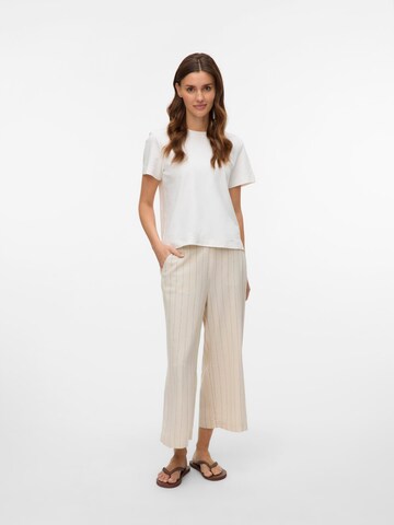 VERO MODA Wide leg Broek 'Vmmindy' in Beige