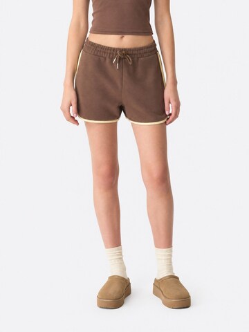 Pantalon 'Shorts' Ethiquet en marron