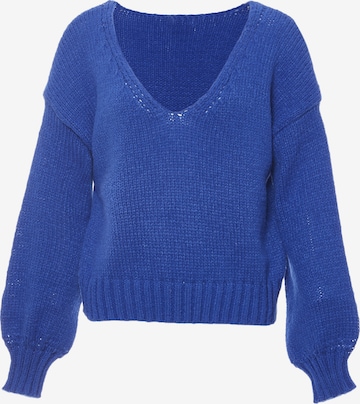 Sookie Sweater in Blue: front