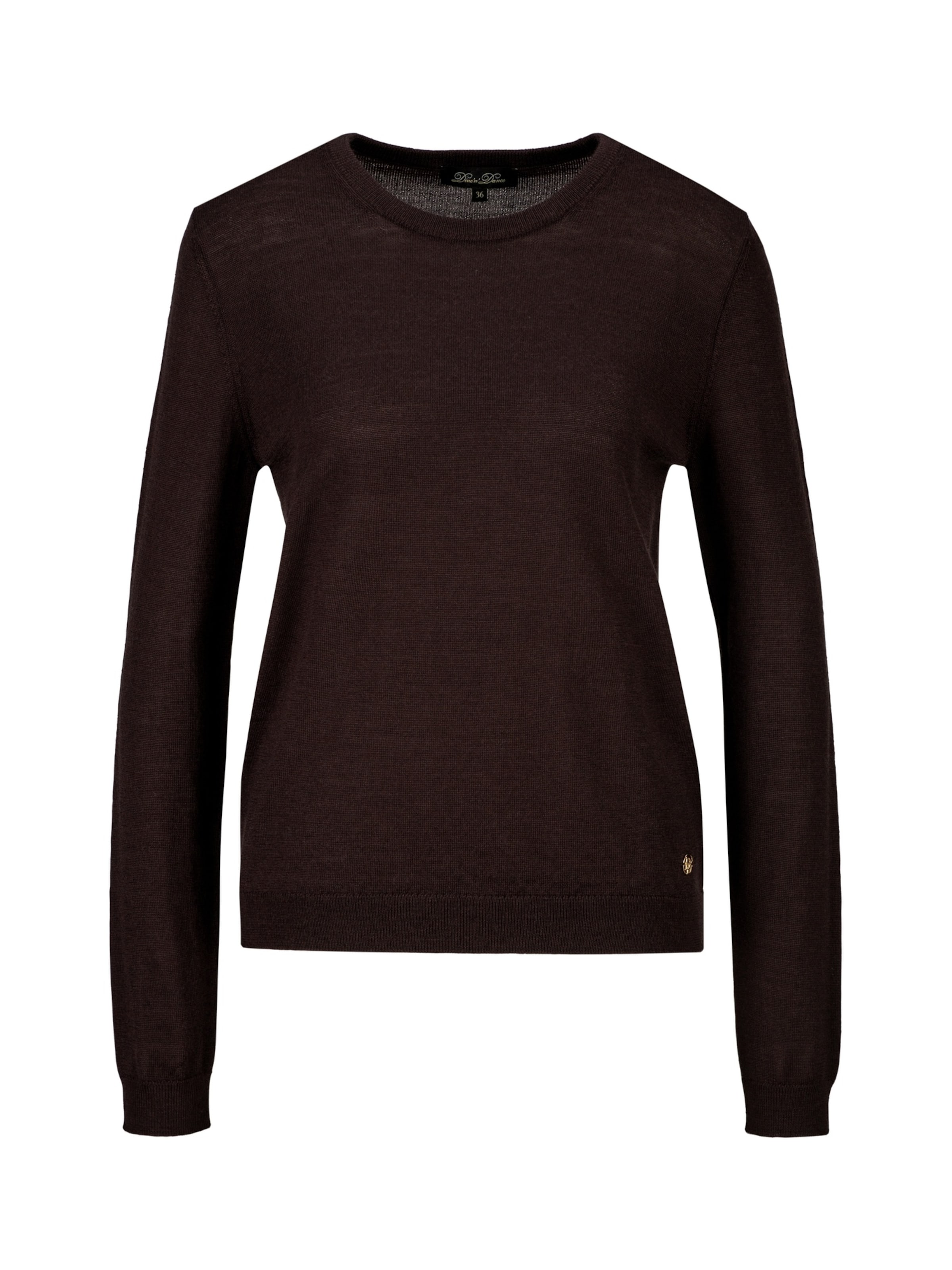 Dine'n'Dance Sweater 'Cynthia' in Brown: front