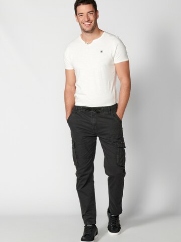 KOROSHI Regular Cargo trousers in Black