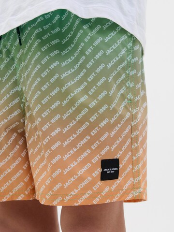 Jack & Jones Junior Zwemshorts in Groen