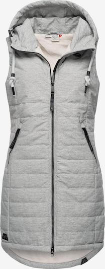 Ragwear Weste 'Lucinda' in XS in hellgrau, Produktansicht