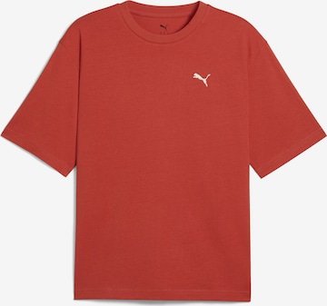 PUMA Shirt 'Wardrobe Ess' in Red: front