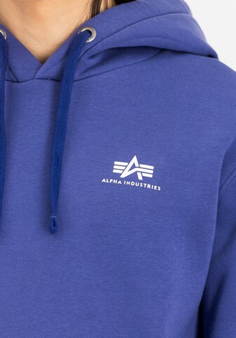ALPHA INDUSTRIES Regular Fit Sweatshirt in Lila