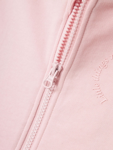 NAME IT Zip-Up Hoodie in Pink