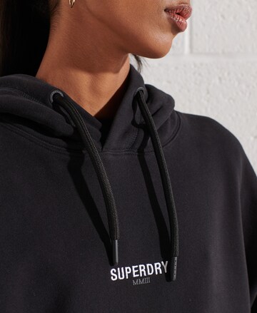 Superdry Hoodie in Schwarz