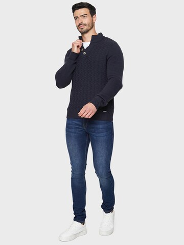 Threadbare Pullover in Blau