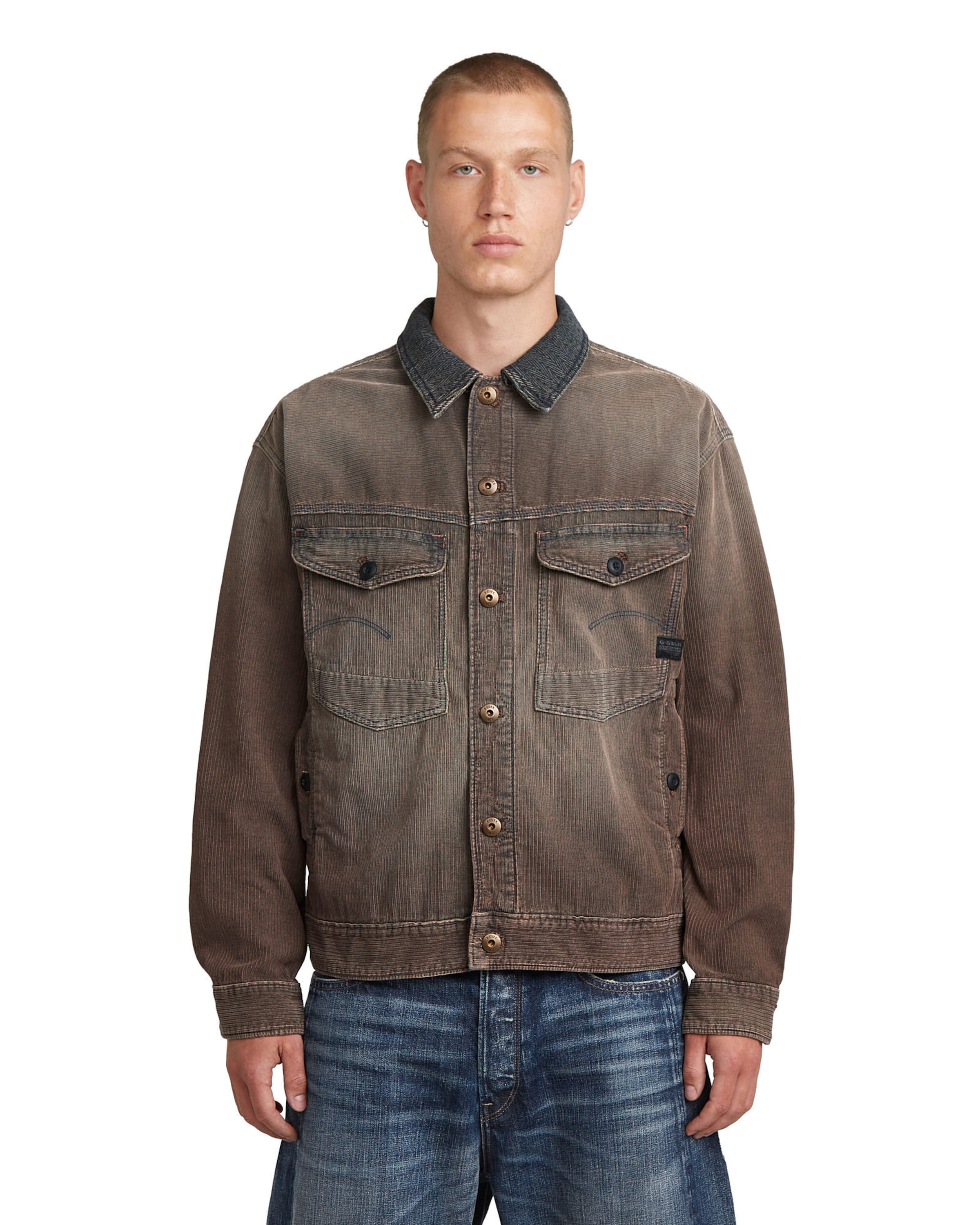 G-STAR Jacke 'Dakota' in Braun: Vorderseite