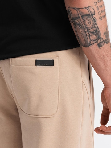 Ombre Regular Broek in Beige