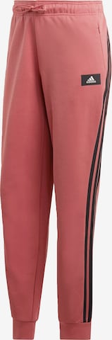Pantaloni sportivi di ADIDAS PERFORMANCE in rosa: frontale