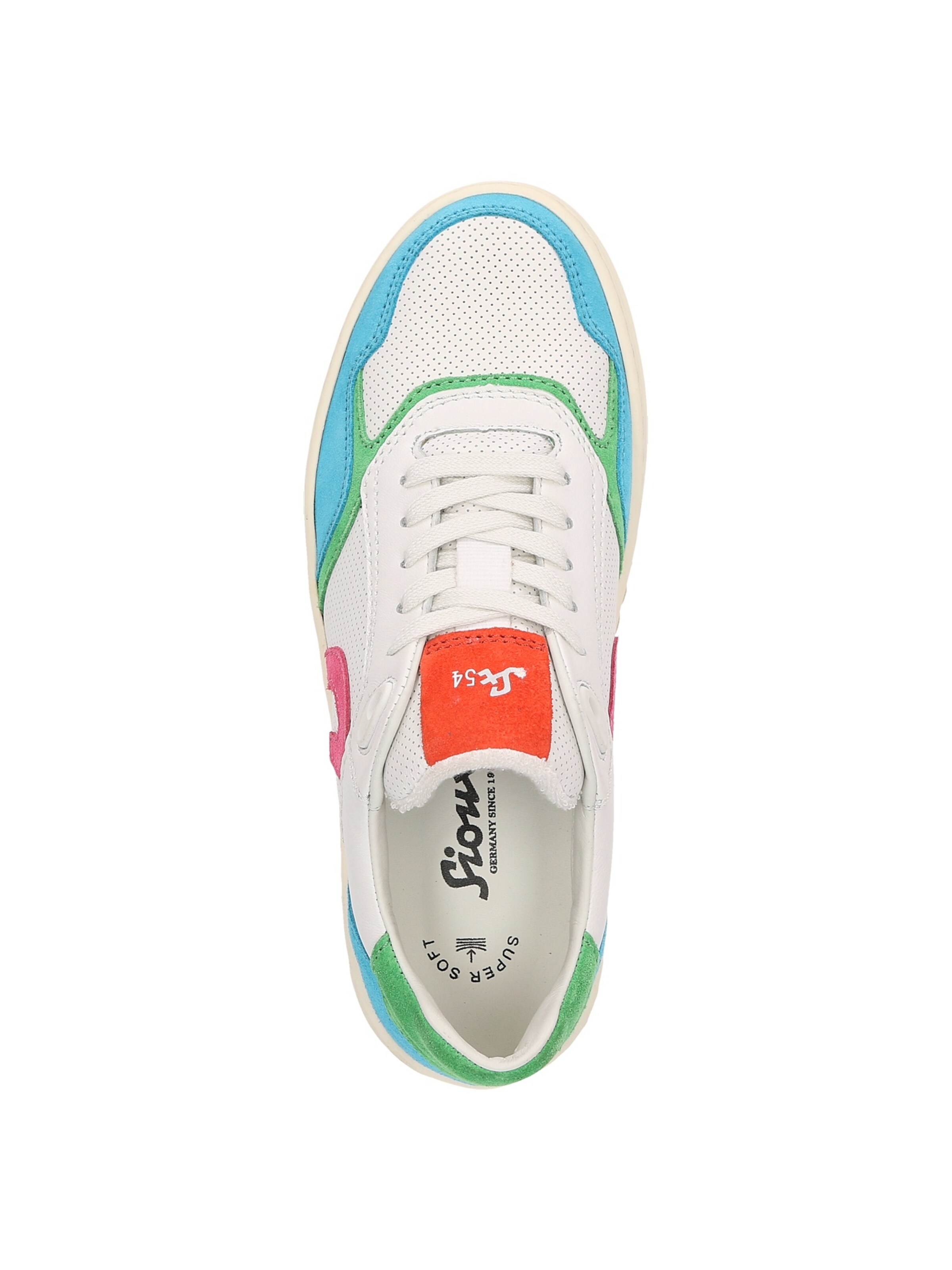 Baskets basses 'Tedroso-DA-702' SIOUX en blanc