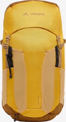 VAUDE Sports Backpack 'Brenta 24' in Yellow: front