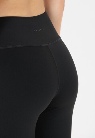 Athlecia Skinny Tights 'Blossom' in Blau