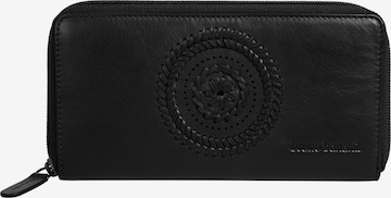 Bruno Banani Portemonnaie in Schwarz: Vorderseite