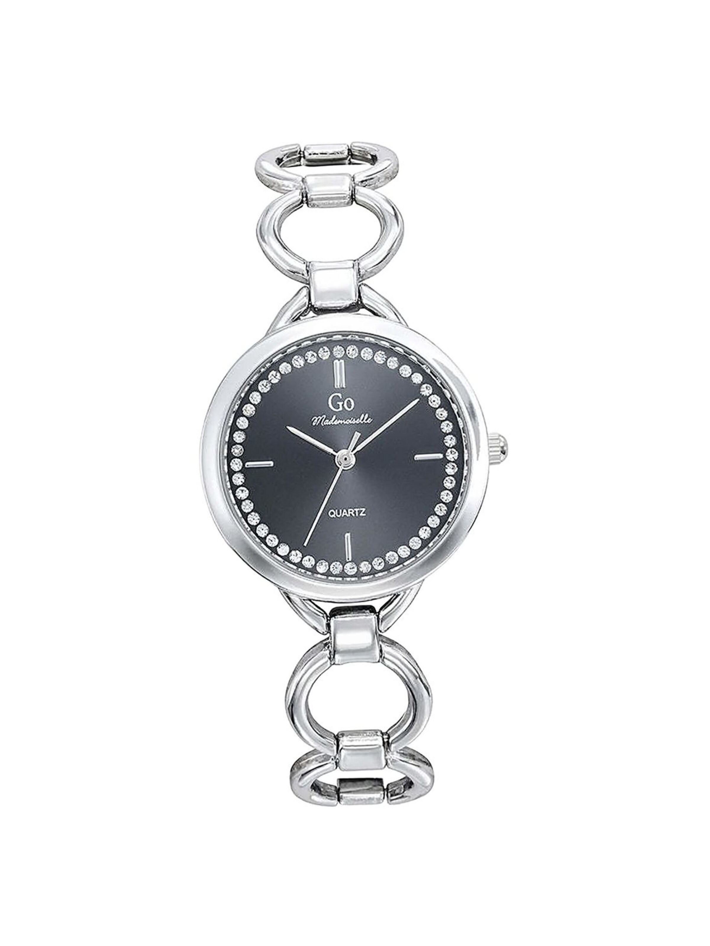 GO GirlOnly Analoog horloge in Zilver: voorkant