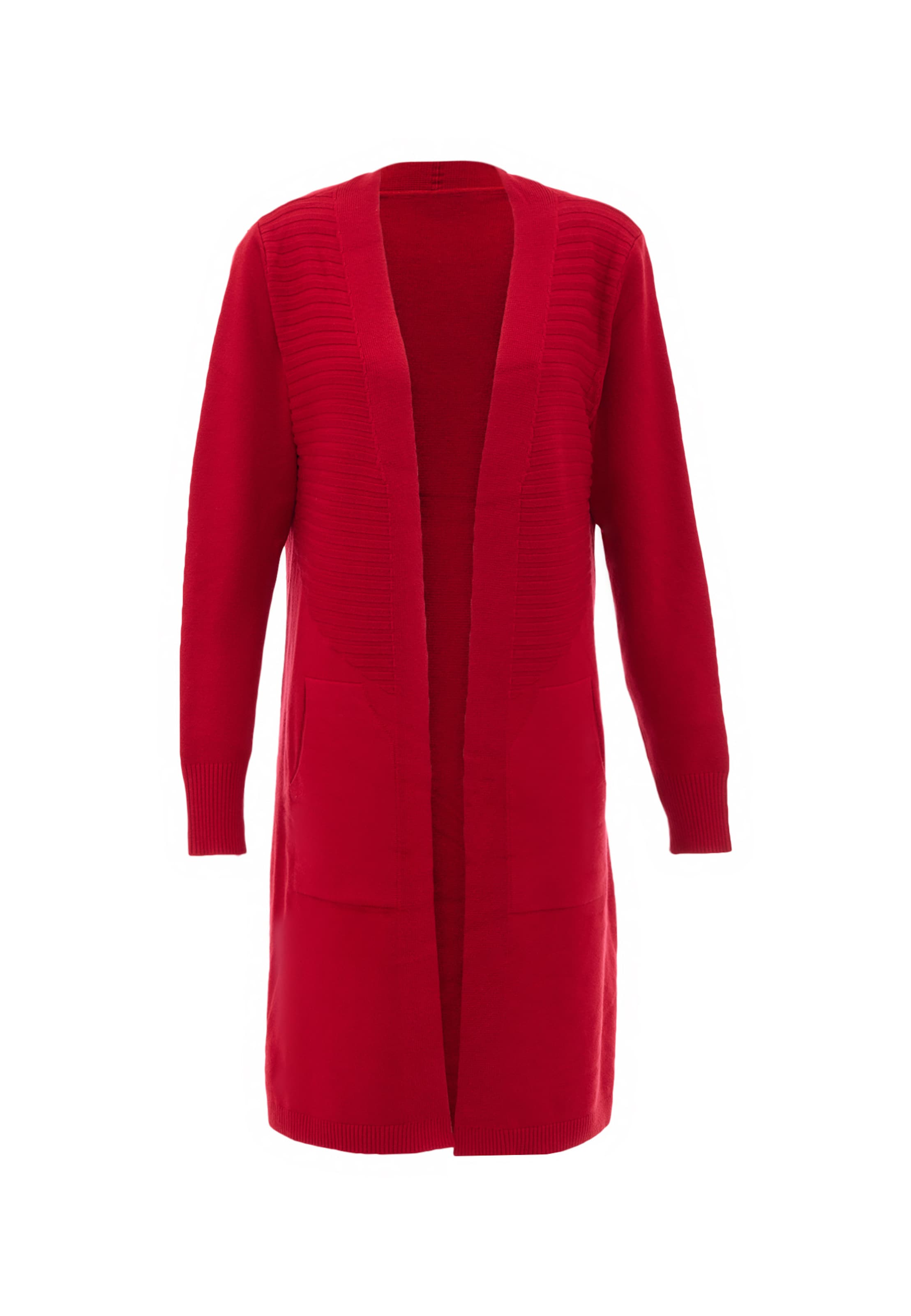 idem Kardigán - piros: elől