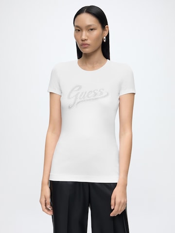Maglietta di GUESS in bianco: frontale