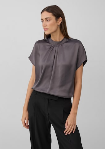 Chemisier s.Oliver BLACK LABEL en gris : devant