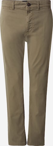 Pantaloni chino di BOSS in verde: frontale