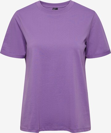 PIECES Shirt 'RIA' in Purple: front