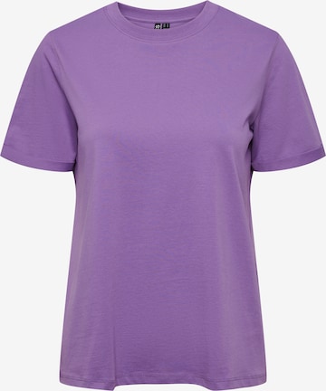 PIECES Shirt 'RIA' in Purple: front