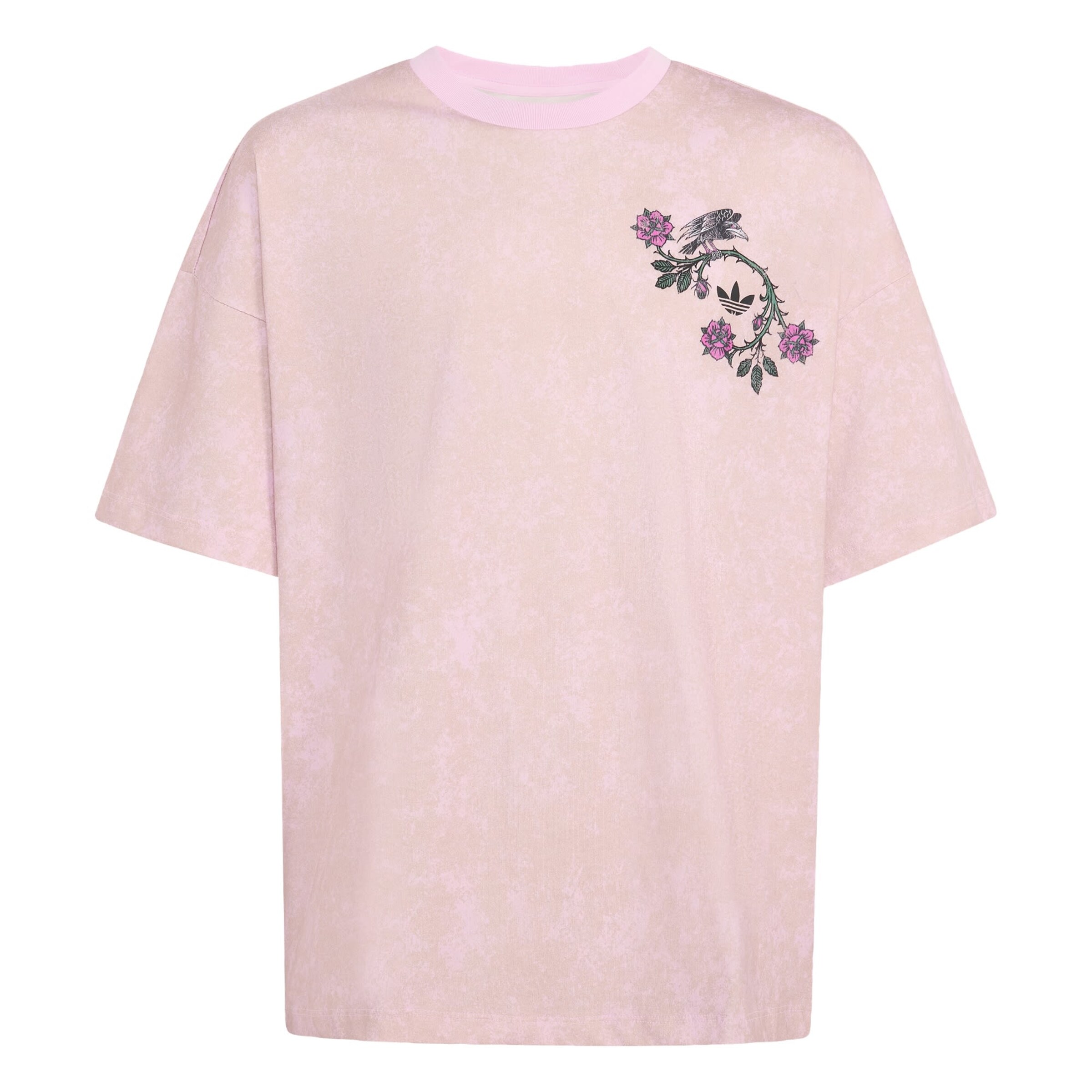 ADIDAS ORIGINALS Shirt 'Disney Villains' in Roze: voorkant