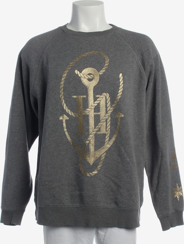TOMMY HILFIGER Sweatshirt / Sweatjacke S in Grau: Vorderseite