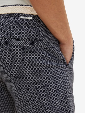 TOM TAILOR Slimfit Shorts in Blau