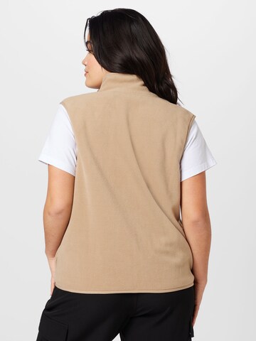 Vero Moda Curve Bodywarmer 'ILSA' in Beige