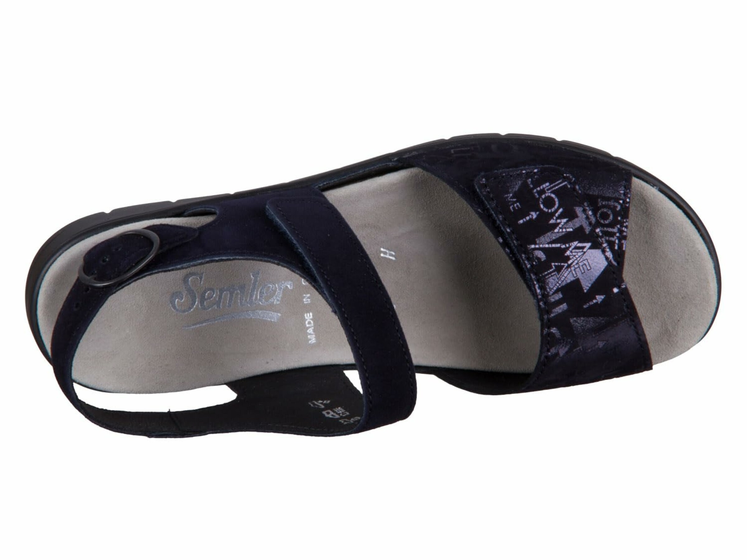 SEMLER Strap Sandals in Blue