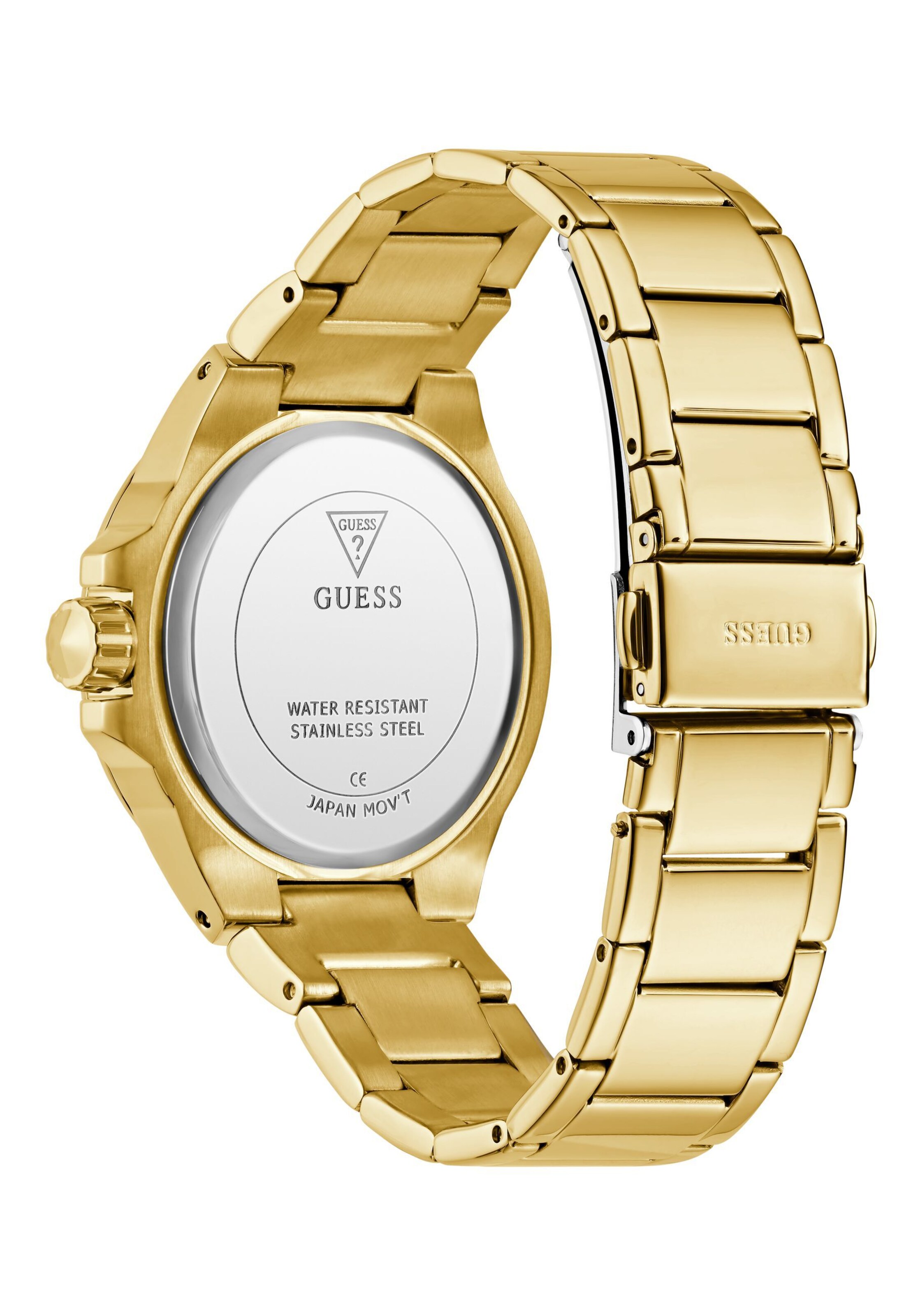 GUESS Uhr 'ENVY' in Gold