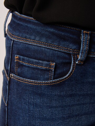 Morgan Skinny Jeans 'Pom' in Blue