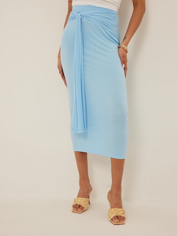 NA-KD Skirt in Blue: front