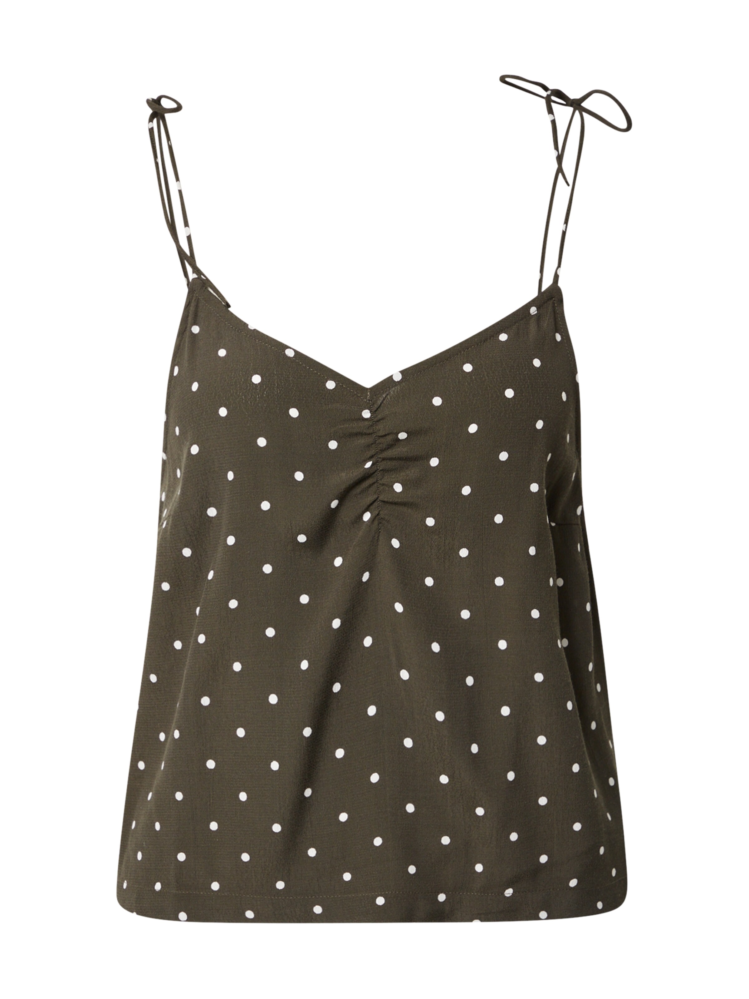 Top 'Cyra' di ABOUT YOU in verde: frontale