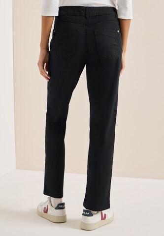 CECIL Slim fit Pants in Black