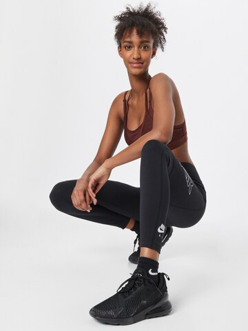 Skinny Leggings 'Air' de la Nike Sportswear pe negru