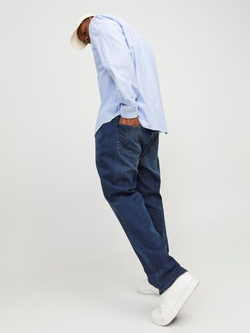 Jack & Jones Plus Slimfit Jeans 'Glenn' i blå